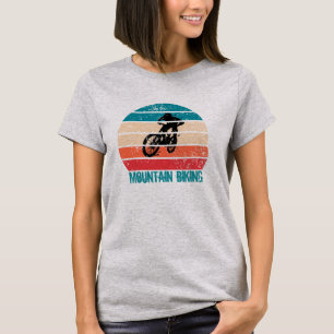 Camiseta MTB de bicicleta de montanha