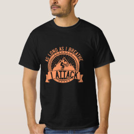 Camiseta MTB - Enquanto Respirar Eu Atacar
