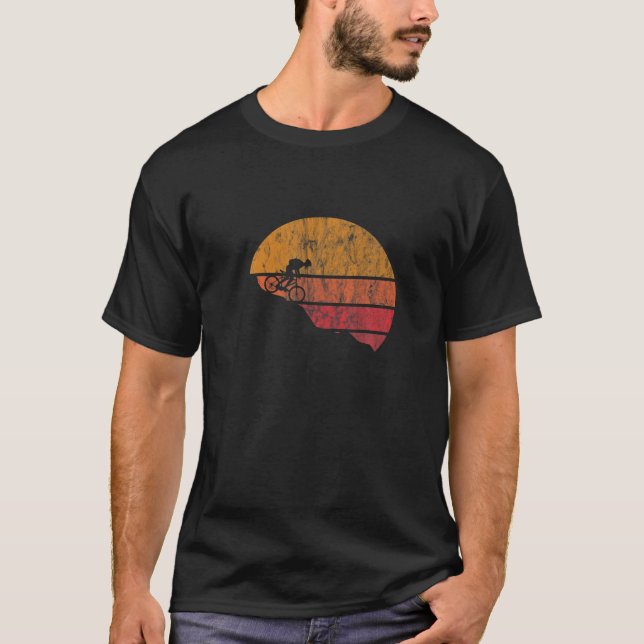Camiseta MTB Mountain Bike Descida (Frente)