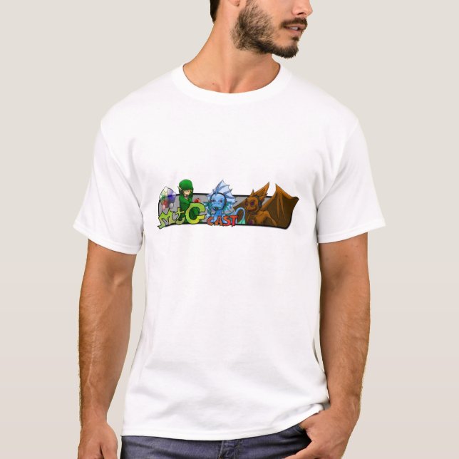 Camiseta MTGCast.com - o logotipo de Dranoel (Frente)