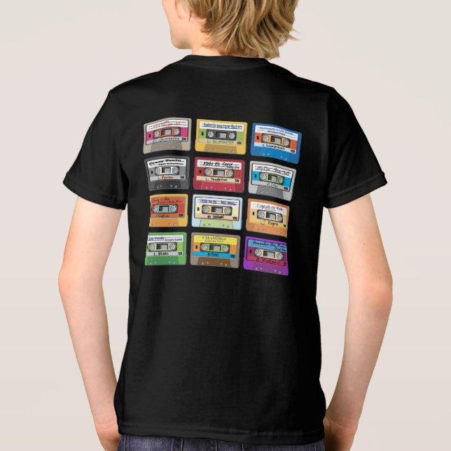 Camiseta MTL 12U Black Walk-ups (Verso)