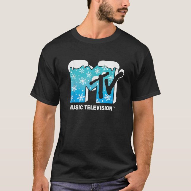 Camiseta MTV MTV Flocos de Neve  (Frente)