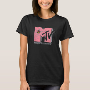 Camiseta MTV Music Televisão - anos 80 Spider-Bee Retro