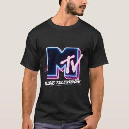 Camiseta MTV Music Television em destaque design