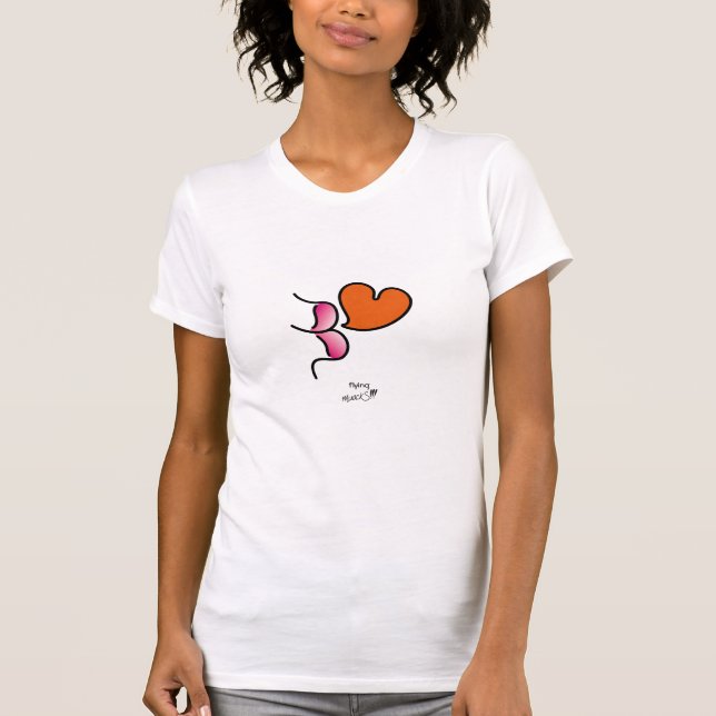 Camiseta muack voador!! -Cor de Rosa (Frente)