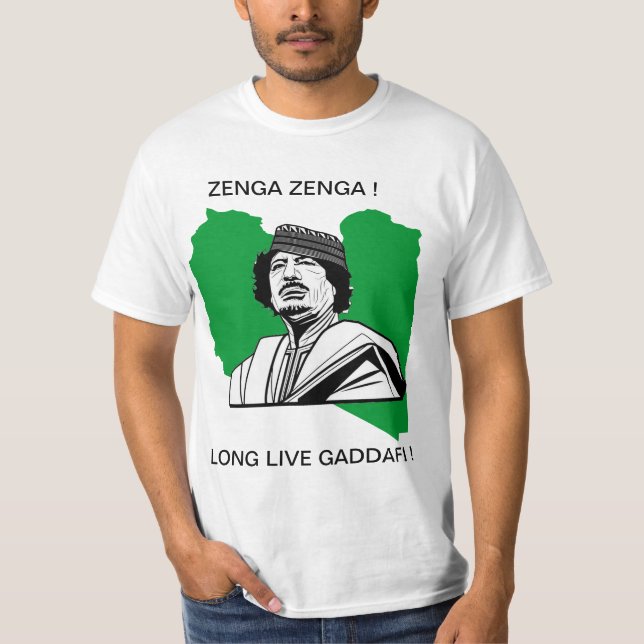 Camiseta Muammer Gaddafi (Frente)
