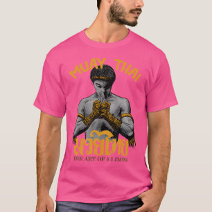 Camiseta Muay Thai A Arte De Um Boxing Tailandês De 8 Membr