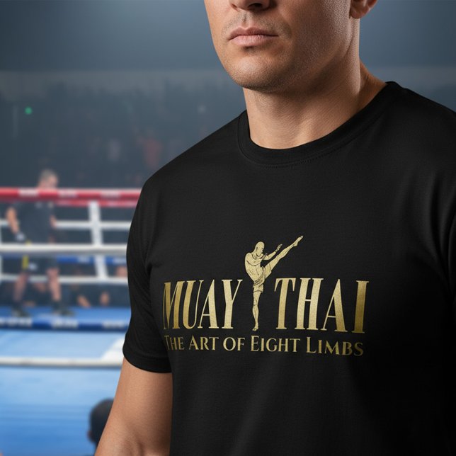 Camiseta Muay Thai - A Arte dos Oito Membros (Criador carregado)