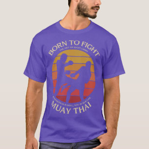 Camiseta Muay Thai Boxando a Arte de Oito Membros