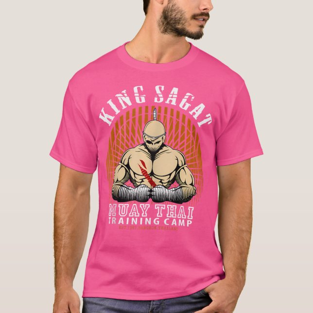 Camiseta Muay Thai BoxTraining Gym - Sagat Training Cam (Frente)