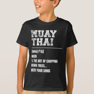 Camiseta Muay Thai Definition Martial Arts Thai Boxin Mart