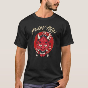Camiseta Muay Thai Demônio Japonês Oni Hannya