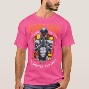 Camiseta Muay Thai Diminui A Luta Contra A Arte De Oito Mem