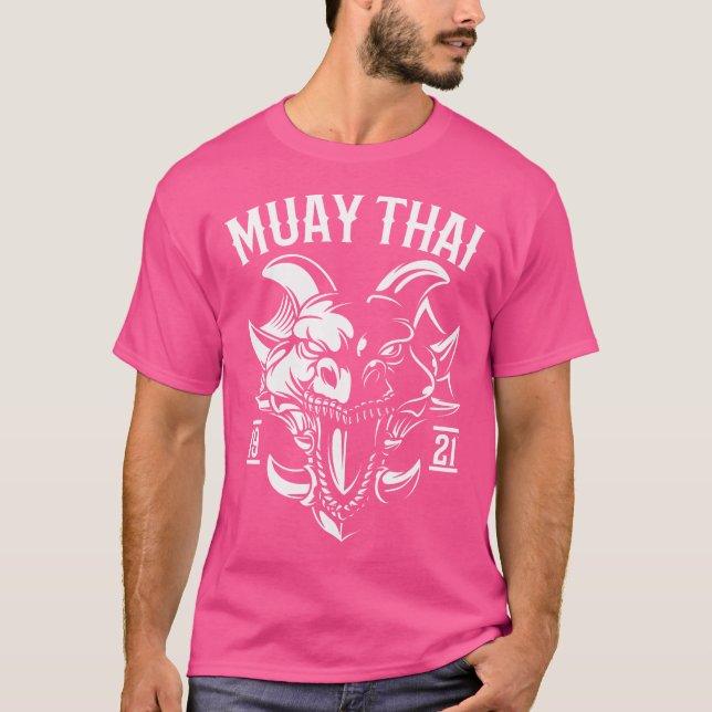 Camiseta Muay Thai Dragon Nak Muay Kickboxing (Frente)