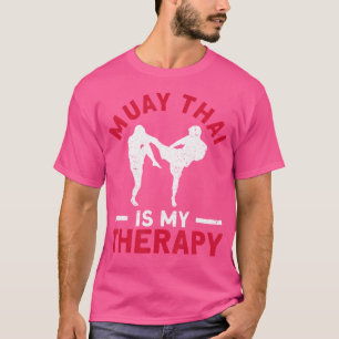 Camiseta Muay Thai É A Minha Terapia Muay Tailandês Boxin K