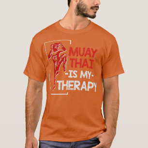 Camiseta Muay Thai É Minha Terapia Muay Tailandês