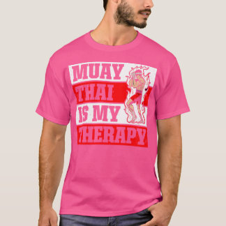 Camiseta Muay Thai É Minha Terapia Tiger Muay Tailandês