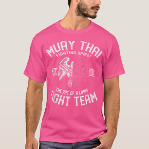Camiseta Muay Thai Eagle Fight Team Nak Muay Kickboxing