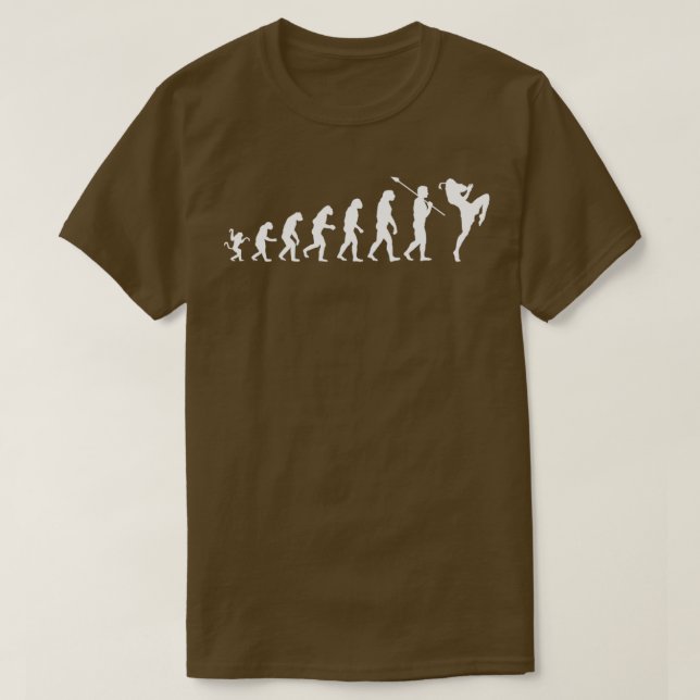 Camiseta Muay Thai Evolution Tailândia Arte Marcial (Frente do Design)