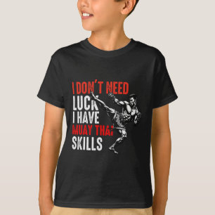 Camiseta Muay Thai Fighter For Men Pai Boys Thai Kickboxer
