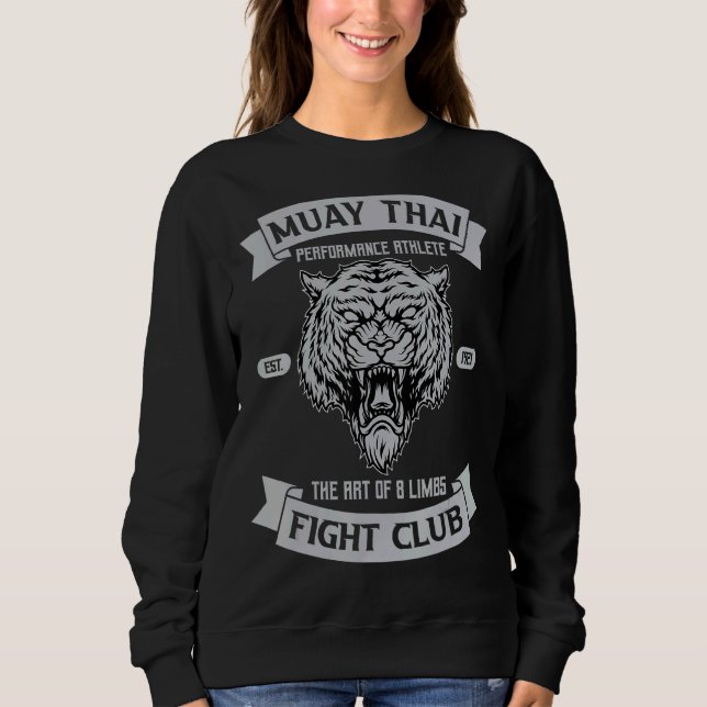 Camiseta Muay Thai Fighting Mma Fighter Kickboxing Tailândi (Frente)