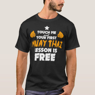 Camiseta Muay Thai Gift Engraçado Artes Marciais Combatente