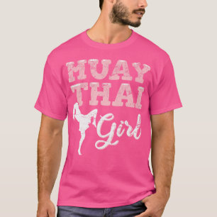 Camiseta Muay Thai Girl Muay Thai Fighting Kickbox