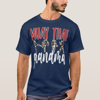 Camiseta Muay Thai Grandma Proud Muay Thai Grandmother 