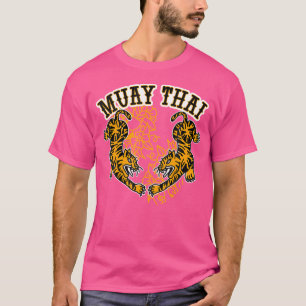 Camiseta Muay Thai Kickboxe Muay Tigers Tailandeses Muay Ta