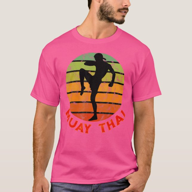 Camiseta Muay Thai Kickboxette Boxer Tailândia (Frente)