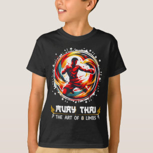 Camiseta Muay Thai Kickboxing MMA Boxe Tailandês Arte Muay