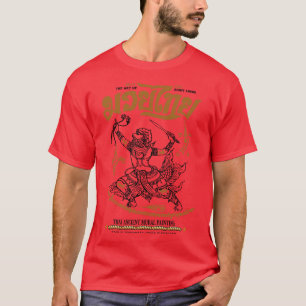 Camiseta Muay Thai Kickboxing Tattoo Sak Yant Hanuman 1