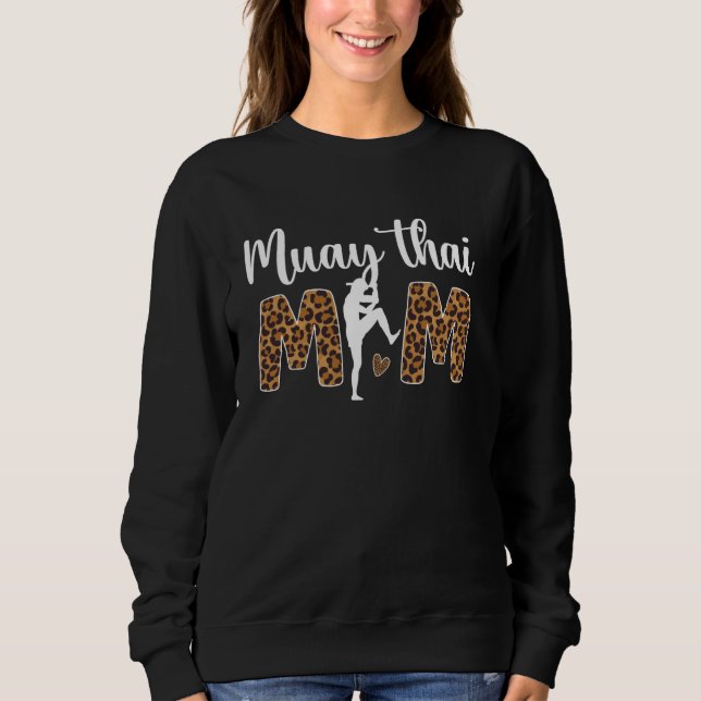 Camiseta Muay Thai Mãe De Um Lugar Muay Tailandês Que Comba (Frente)