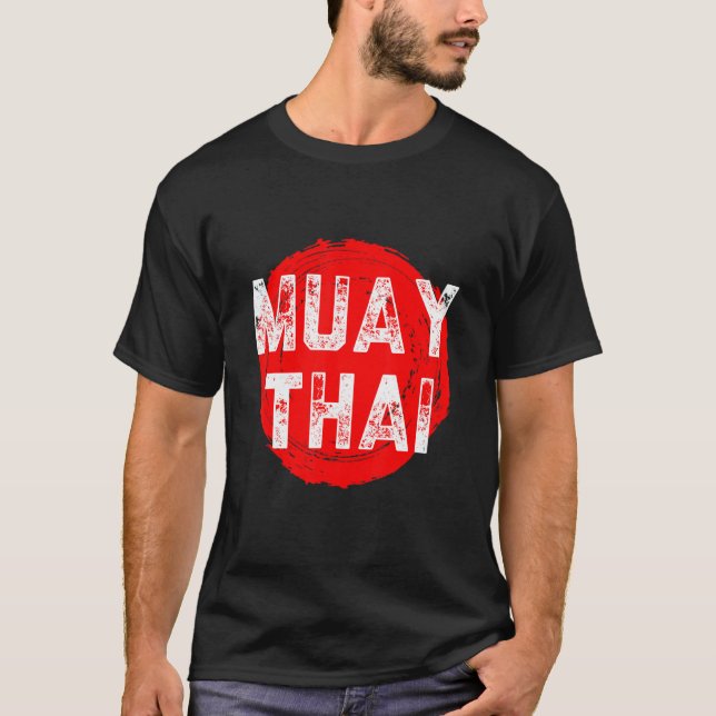 Camiseta Muay Thai NakMuay Boxing Workout (Frente)