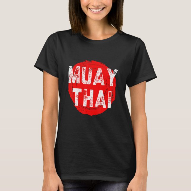 Camiseta Muay Thai NakMuay Boxing Workout (Frente)
