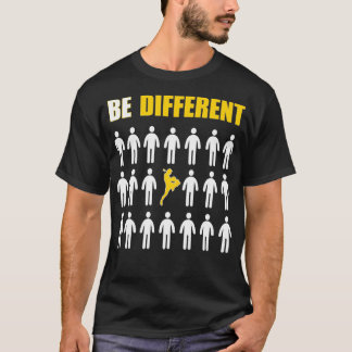 Camiseta Muay Thai Para Ser Diferente De Motivação