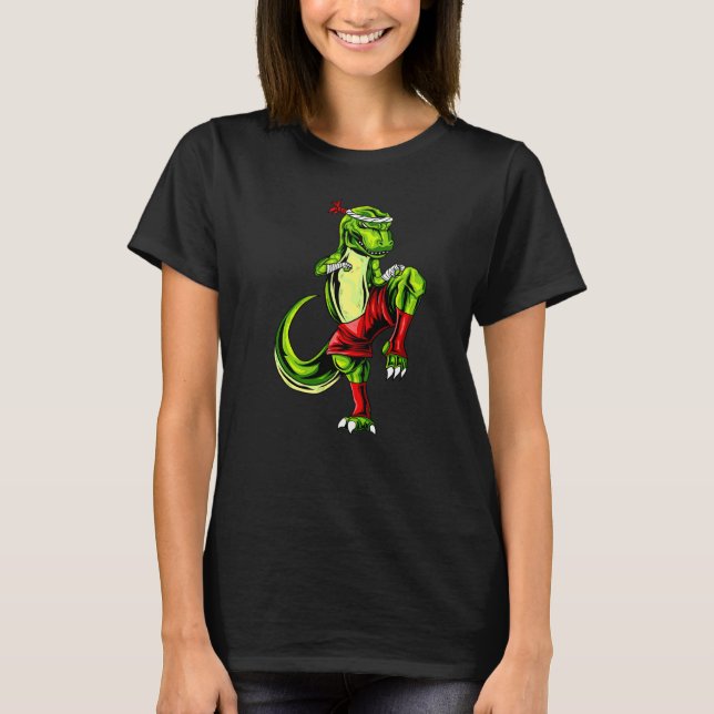Camiseta Muay Thai Rex Boxe Tailandesa e Kickboxing (Frente)