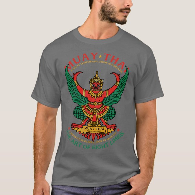 Camiseta Muay Thai Sak Yant Garuda (Frente)
