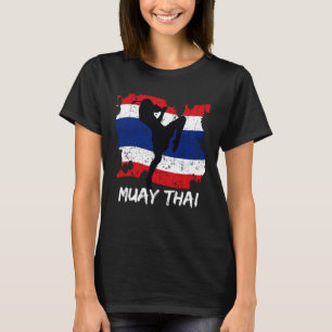 Camiseta Muay Thai Thaïlande Flag Thai Boxing Kickboxing