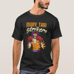Camiseta Muay Thai Tiger Tailandês Boxing Tailândia Kickbox