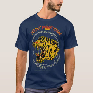 Camiseta Muay Thai Tiger Vintage Tattoo