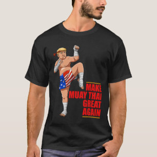 Camiseta Muay Thai Trump - Faça o Muay Thai Grande Novament