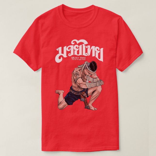 Camiseta Muay Thai Wai Kru ClassicCopy (Frente do Design)