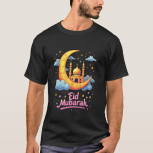 Camiseta Mubarak Kareem Eid Alfitr Feliz Ramadan Karim 2025