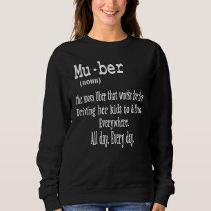 Camiseta Muber O Uber da Mamãe Que Funciona de Graça
