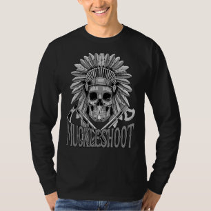 Camiseta Muckleshoot Skull & Headdress Native American Muck