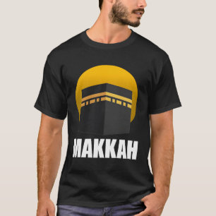 Camiseta Muçulmano Makkah Kaaba Cidade Saudita Mekkah