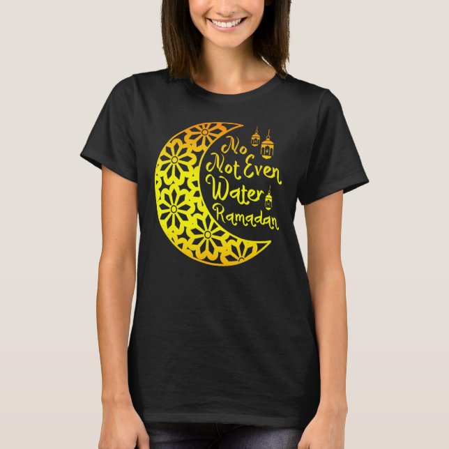 Camiseta Muçulmano Nem Sequer É Um Islã de Celebração Islâm (Frente)