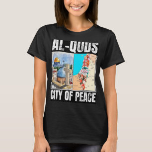 Camiseta Muçulmanos Com Cristãos Em Al Quds Cidade Da Paz P