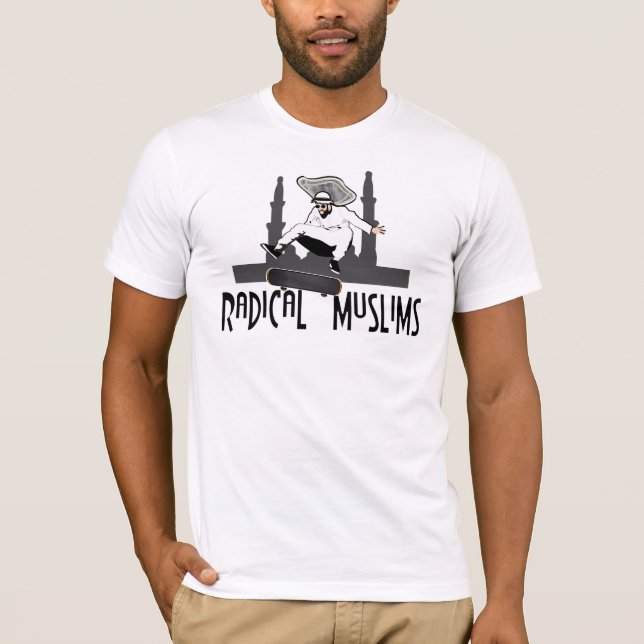 Camiseta muçulmanos radicais (Frente)